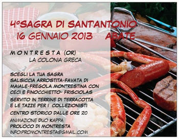 Sagra di Sant'Antonio a Montresta (OR) Sagra di Sant'Antonio a Montresta (OR)
