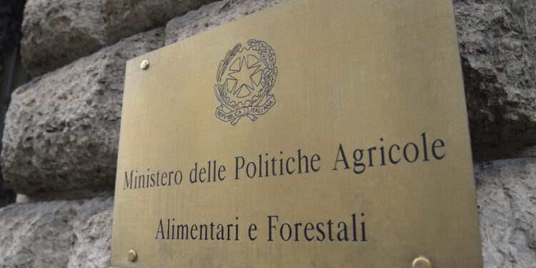 MINISTERO DELLE POLITICHE AGRICOLE, ALIMENTARI E FORESTALI



TARGA