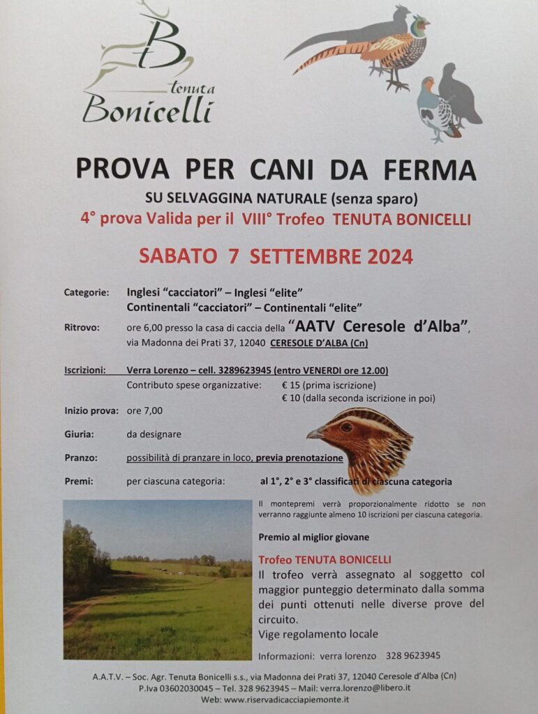 Trofeo Tenuta Bonicelli